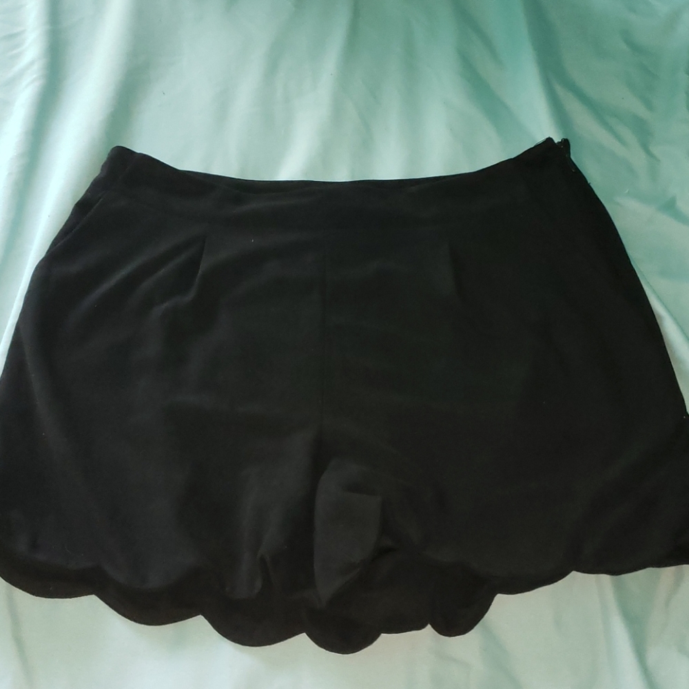 velvet shorts